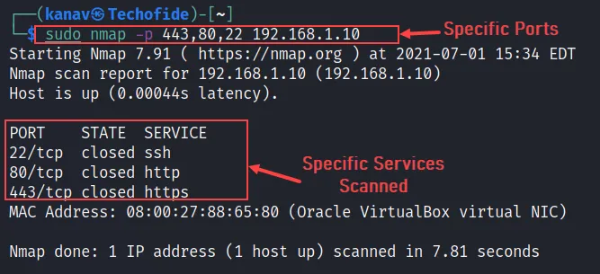 Nmap Scan All Ports