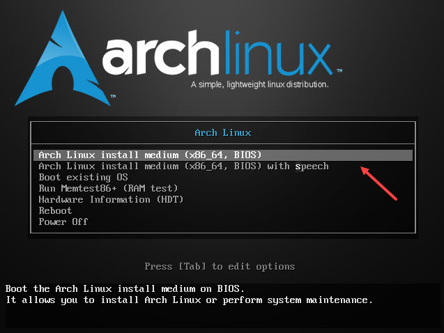 Arch Linux Install Guide