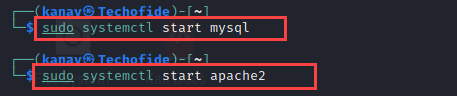 MySQL and Apache