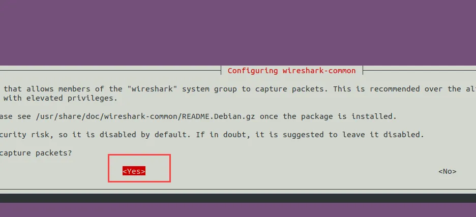 Download Wireshark on Linux