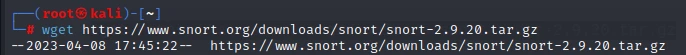 Download and Extract Snort