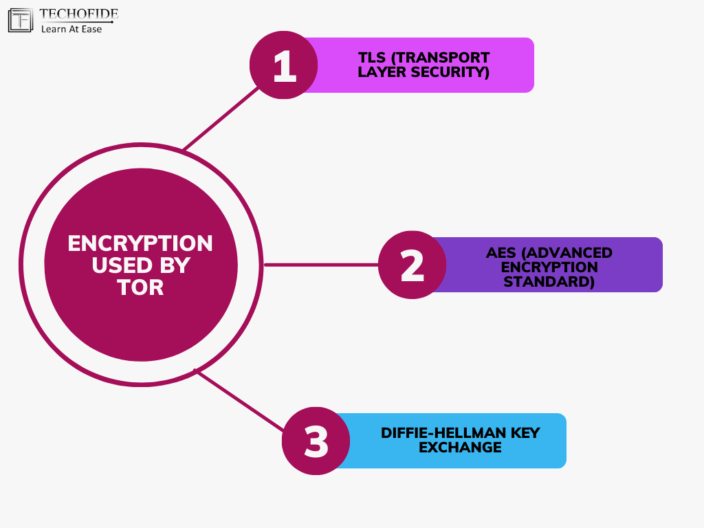 Which encryptions are used by Tor?